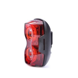 Baglygte Smart Two Eyes med beslag og batterier