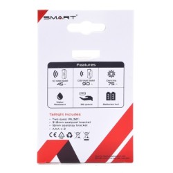 Lygte SMART SuperFlash Bag 1watt f.sadelpind/bagstel RL321R (50/100)