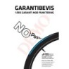 Dæk 28x1 1/2 NoPssss Road BikePartner Sort R, 5mm, 60TPI Org. nr.730194 (40-635) (20)