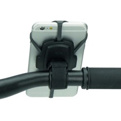 Telefonholder til cykel – Klickfix Loop PhonePad monteret på styret