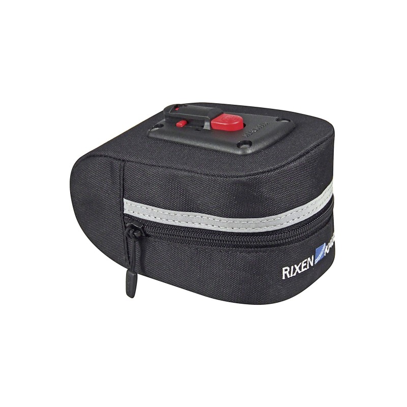 KLICKfix Micro100 sadeltaske med adapter - stor cykeltaske til sportssadel