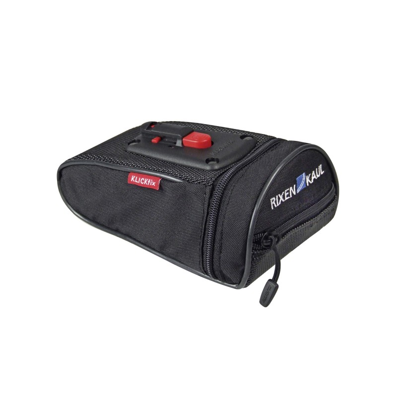 KLICKfix Micro80 Plus sadeltaske med adapter og ekstra rum - 0,8 liter