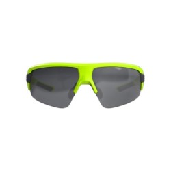 Solbrille BBB Impulse mat neon gul stel røg+klar+gul linse BSG-62  MLC 9 lags linse, grilamid stel