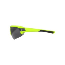 Solbrille BBB Impulse mat neon gul stel røg+klar+gul linse BSG-62  MLC 9 lags linse, grilamid stel