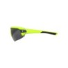 Solbrille BBB Impulse mat neon gul stel røg+klar+gul linse BSG-62  MLC 9 lags linse, grilamid stel