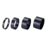 Afstandsringe BBB LightSpace Mat Sort 1-1/8 BHP-36 - 5+10+15+20mm