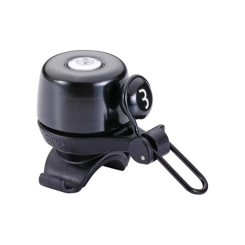 Cykel ringeklokke BBB Noisy - sort messing 83 dB