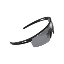 Solbrille BBB Avenger Matsort stel røg+klar+gul linse BSG-57  MLC 9 lags linse, grilamid stel