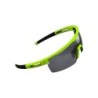 Solbrille BBB Avenger Neon gul stel røg+klar+gul linse BSG-57  MLC 9 lags linse, grilamid stel