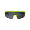 Solbrille BBB Avenger Neon gul stel røg+klar+gul linse BSG-57  MLC 9 lags linse, grilamid stel