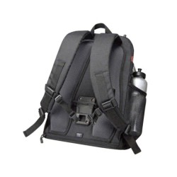 KLICKfix Freepack Sport rygsæk – sort/sølv, 24 liter, til sadelpindmontering