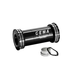 Cema Krankboks  BB86-BB92, Ø22/24 mm spindel. Shimano/Sram GXP, Interlock diameter 41 mm. Keramiske lejer,  Interlock.  86,5/92