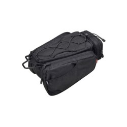 Klickfix Contour Max Sport sadeltaske  28x38x22 cm, vol. 10 L, vægt:  880 g. Tasken  leveres inkl. click-on adapter til sadelpin