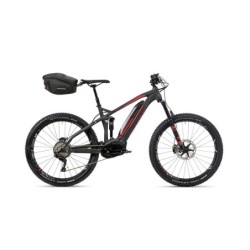 sadeltaske cykel med stor volumen 6L monteret på cykel