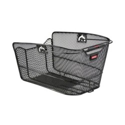 Kurv KLICKFIX Citymax Sort Bag 23x36x22,5cm 24L Max 10kg, incl. GTA kobling