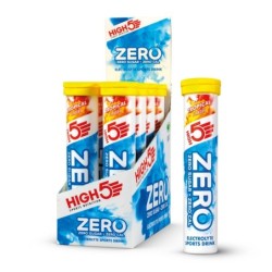 High5 Zero 8 x 20 tabs Tropical flavour, i sæt med 8 rør.