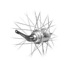 Baghjul 700C Nexus 3g fodbremse – Zac2000 sølv