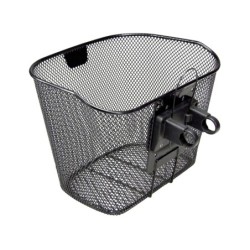 Klickfix Fix Basket kurv (front) - fastmonteret. Mål: 26x35x25, vol: 16 L, Max bæreevne: 7 kg Vægt: 880 g