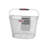 Kurv KLICKFIX Uni Sølv Net Front 35x26x25cm 16L Max 7kg 0397KSI(10)