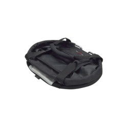 KLICKfix Shopper Comfort cykeltaske sort 24L – med regnslag og håndtag