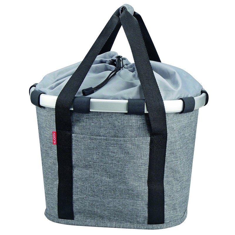 Taske KLICKFIX Reisenthel Twist Silver 35x28x26cm 800g 15L Max 5kg 0303TS (12)