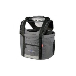 Hundetaske til cykel - Klickfix Doggy basket med overtræk.