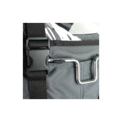 Hundetaske til cykel - Klickfix Doggy basket med overtræk.