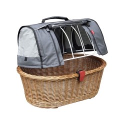 Kurv KLICKFIX Doggy For/bag 52x46x36cm m/dækken KorbKlip 9-40cm max12kg 0399KKH