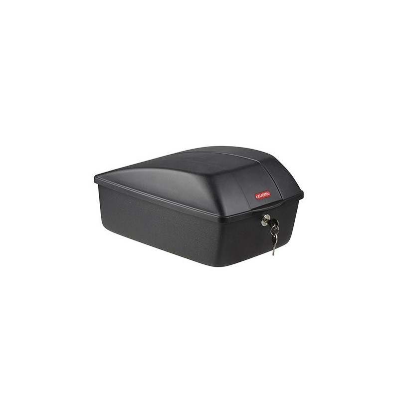 Klickfix bagageboks 12L – sort topboks til cykel med GTA-system og lås