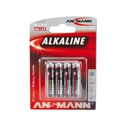 Element / Batteri ANSMANN  LR03/AAA (4 stk. Blister) Alkaline