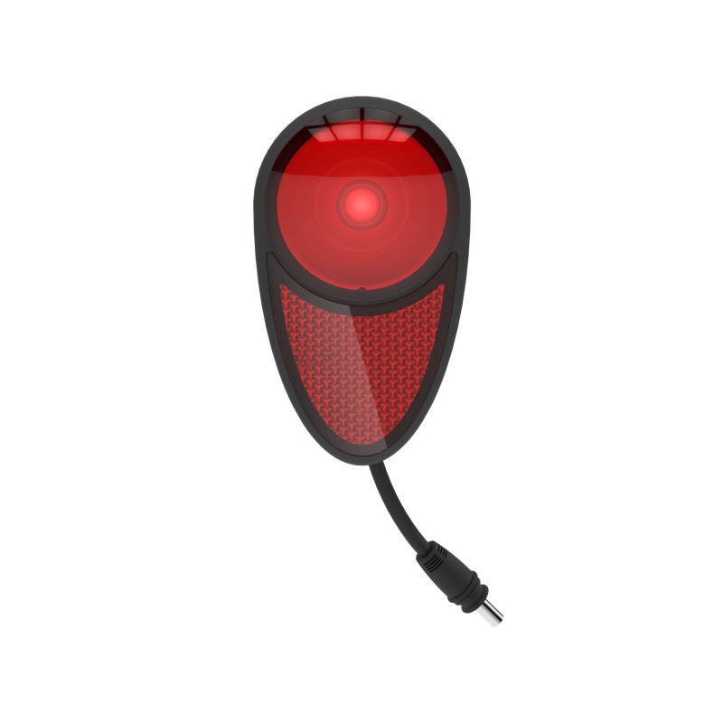 Baglygte Reelight NOVA med silikonering og kabel