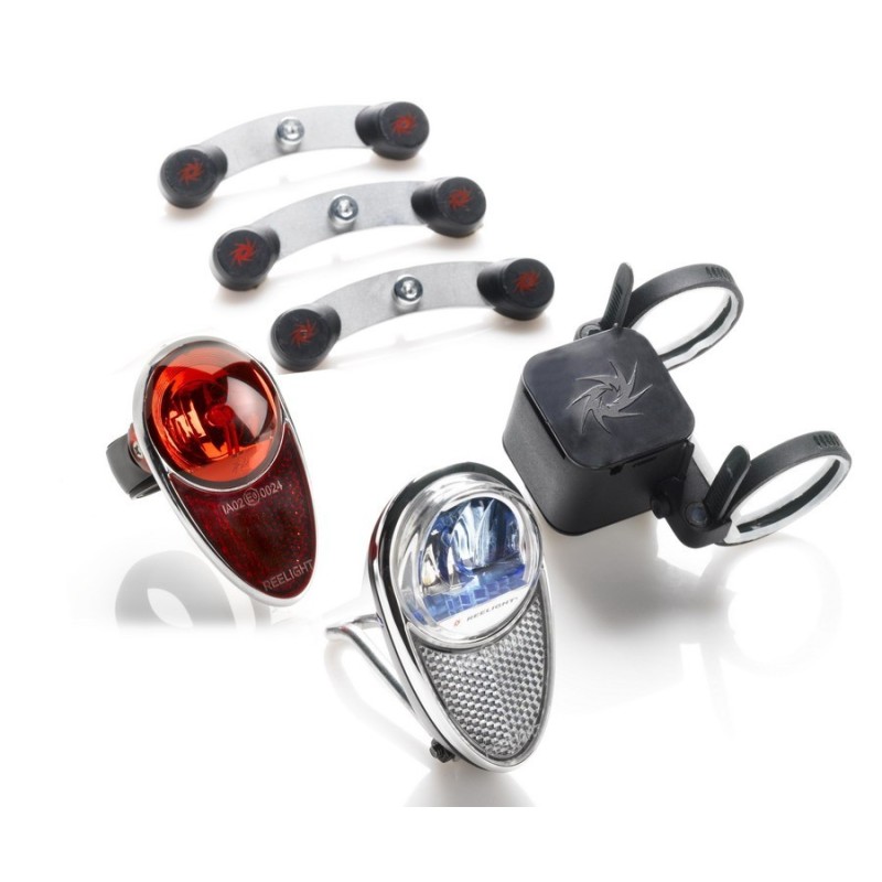 Reelight RL771 lygtesæt med forlygte og baglygte