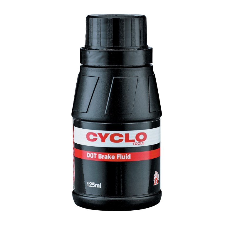 Bremsevæske til skivebremse DOT 5,1 - 125 ml
