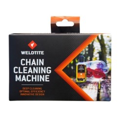 Kæderenseboks inkl. 75 ml Citrus degreaser  Chain Cleaning Machine Dirtwash  Weldtite