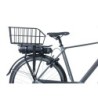 Cykelkurv Basil Cento ALU WSL Sort - bagkurv i aluminium