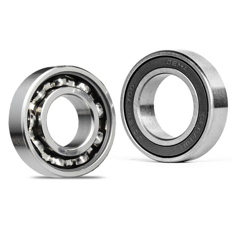 kugleleje cema 10x22x6 mm, kugleleje med dobbelt tætning, SRC-6900 kugleleje i kromstål