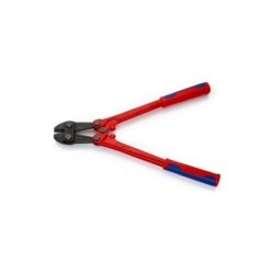 KNIPEX 460 mm boltsaks. Præcis indstilling (12-dobbelt) og justering vha.  vha. excenterskruer. Knivhoved kan udskiftes.