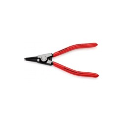 KNIPEX låseringstang til udvendige ringe på aksler Akseldiameter kapacitet: Ø10 – 25 mm. Skridhæmmende, stabile & lige spidser.