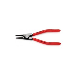 KNIPEX låseringstang til udvendige ringe på aksler Akseldiameter kapacitet: Ø10 – 25 mm. Skridhæmmende, stabile & lige spidser.