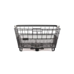 Atran Velo Bring Large bagkurv – sort cykelkurv med AVS og bærehåndtag