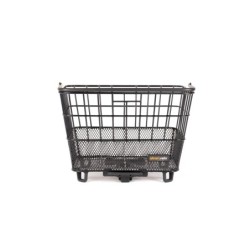 AtranVelo Bring Medium cykelkurv – sort bagkurv med AVS og håndtag