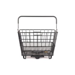 AtranVelo Bring Medium cykelkurv – sort bagkurv med AVS og håndtag