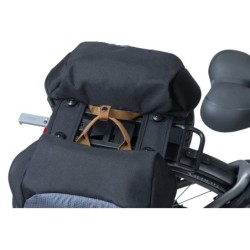 BASIL Miles MIK taskesæt (bag) 34 L til MIK inkl. adapter  34L 100% vandtæt