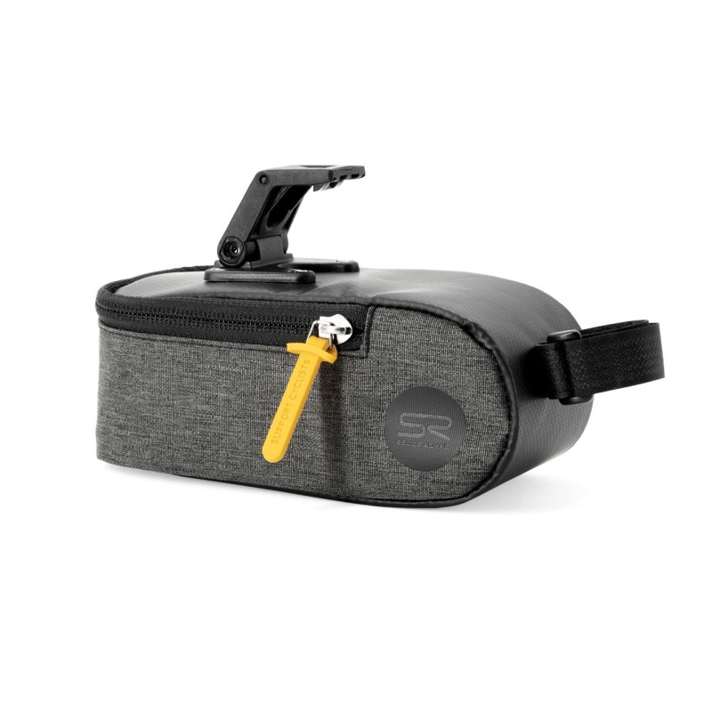 Sadeltaske fra Selle Royal monteret under sadel med ICS clip - sort, lille størrelse