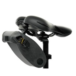 Selle Royal sadeltaske med ICS (Integrated  Clip System). Str. large (2,0 L), vandafvisende. Passer kun til Selle Royal sadler m