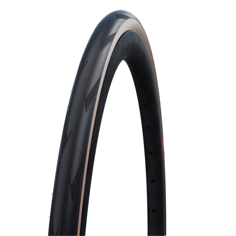 Foldedæk Schwalbe 700x25C EVO PRO ONE TLE Super Race, transperent skin 11654236  (25-622) 265 gr.