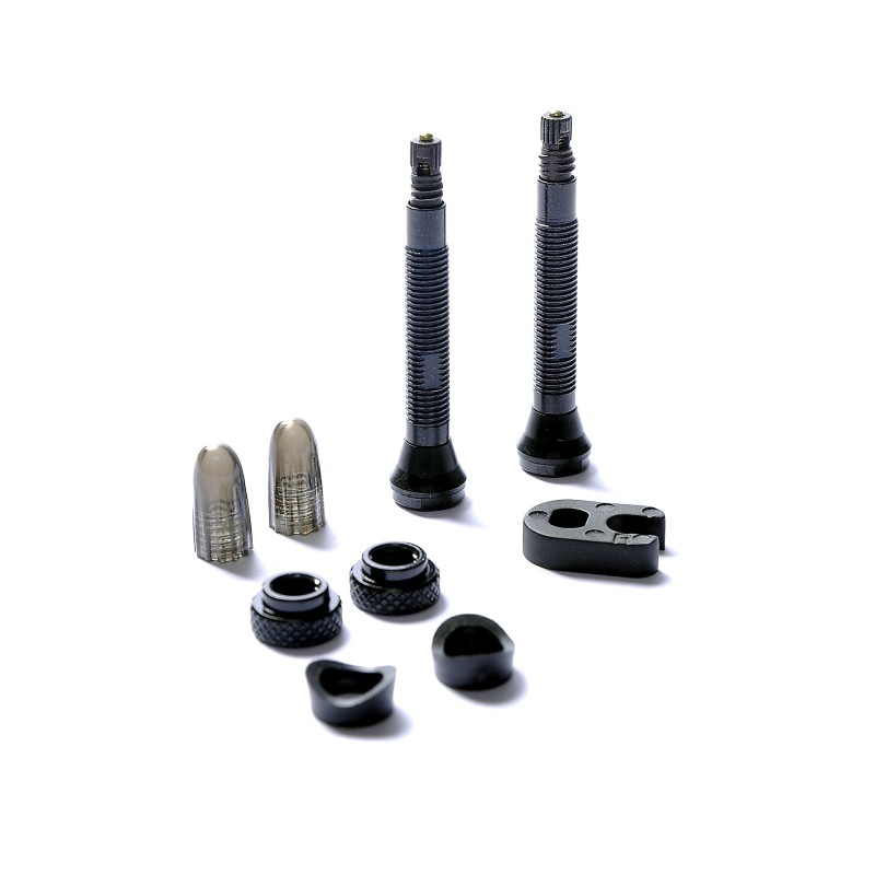 Schwalbe TL-ventil racer 40 mm – ventil for tubeless cykeldæk, 2 stk. sæt