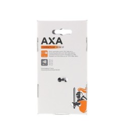 AXA Compactline 35 forlygte med reflektor. 6-12 V, 6 cm kabel, ingen tænd/sluk knap,  4 min. standby lys ved stop.