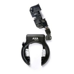 Batterilåse sæt AXA Defender E-bike Bosch Gen. 2, for Bagagebærer, PLUG IN Key, anti drilling cylinder, hardened steel bracke