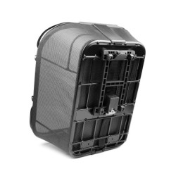 Kurv BASIL CENTO TECH FIBER MIK sort bag NORDLIGHT (LxBxH) 46x34x25cm 21 L Inkl.MIK adapter plade - excl. batteri (2 x AAA)